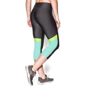 Under Armour Heatgear Compression Mid-Rise Capri Leggings Size Medium